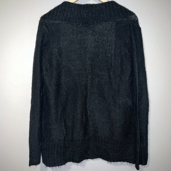 Ambiance Apparel Black Soft Knit Cardigan - Picture 4 of 8